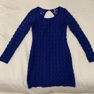 Royal Blue Free People Dress